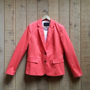 Banana Republic Tangerine Blazer